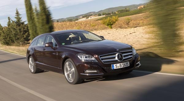 Hier kommt der neue Mercedes CLS Shooting Brake - eines der schillerndsten Autos, die es momentan auf dem Markt gibt.