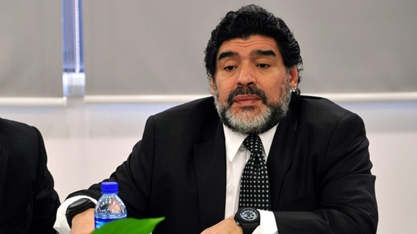 Diego Maradona soll wieder Vater werden.