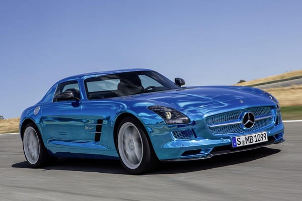 Deutlich über 400.000 Euro teuer ist der 751 PS starke Elektro-SLS von Mercedes.