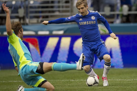 Marko Marin ist noch nicht beim FC Chelsea angekommen.