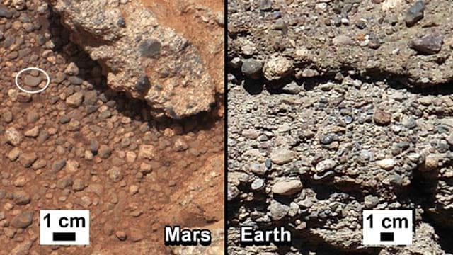 Kieselsteine auf Mars: Ein Beweis für Wasser auf dem Roten Planeten?