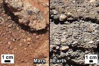 Kieselsteine auf Mars: Ein Beweis für Wasser auf dem Roten Planeten?