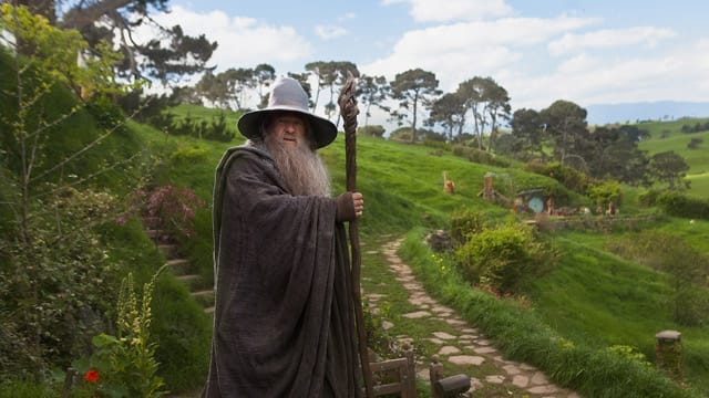 Schauspieler Ian McKellen schlüpft auch in "Der Hobbit" wieder in die Rolle des Zauberers Gandalf.