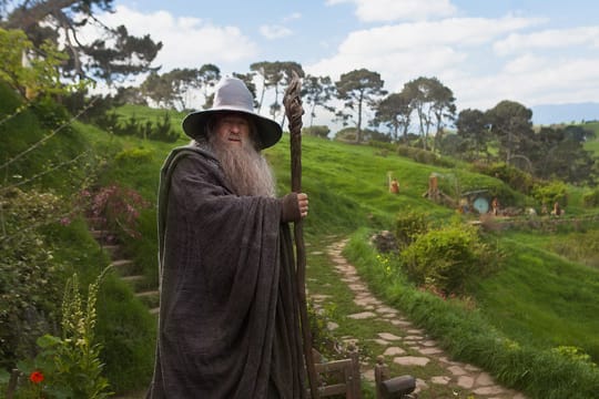 Schauspieler Ian McKellen schlüpft auch in "Der Hobbit" wieder in die Rolle des Zauberers Gandalf.