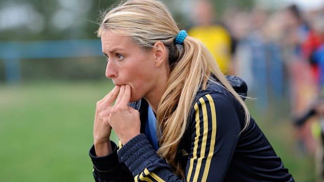 Tihana Nemcic ist mit Feuereifer bei der Sache.
