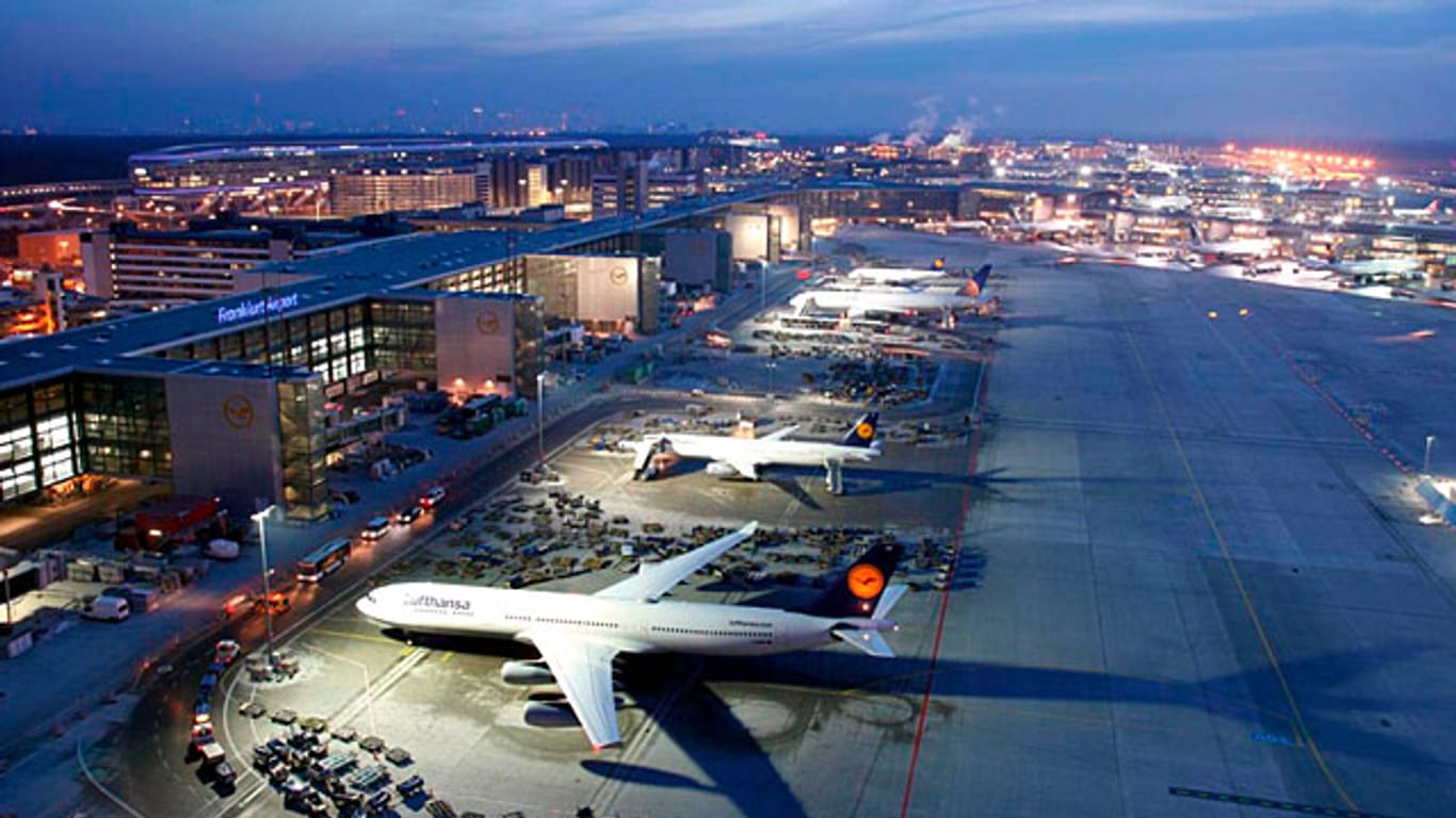 Der neue Flugsteig A-Plus am Frankfurter Flughafen bietet zusätzliche Kapazitäten für sechs Millionen Passagiere pro Jahr.