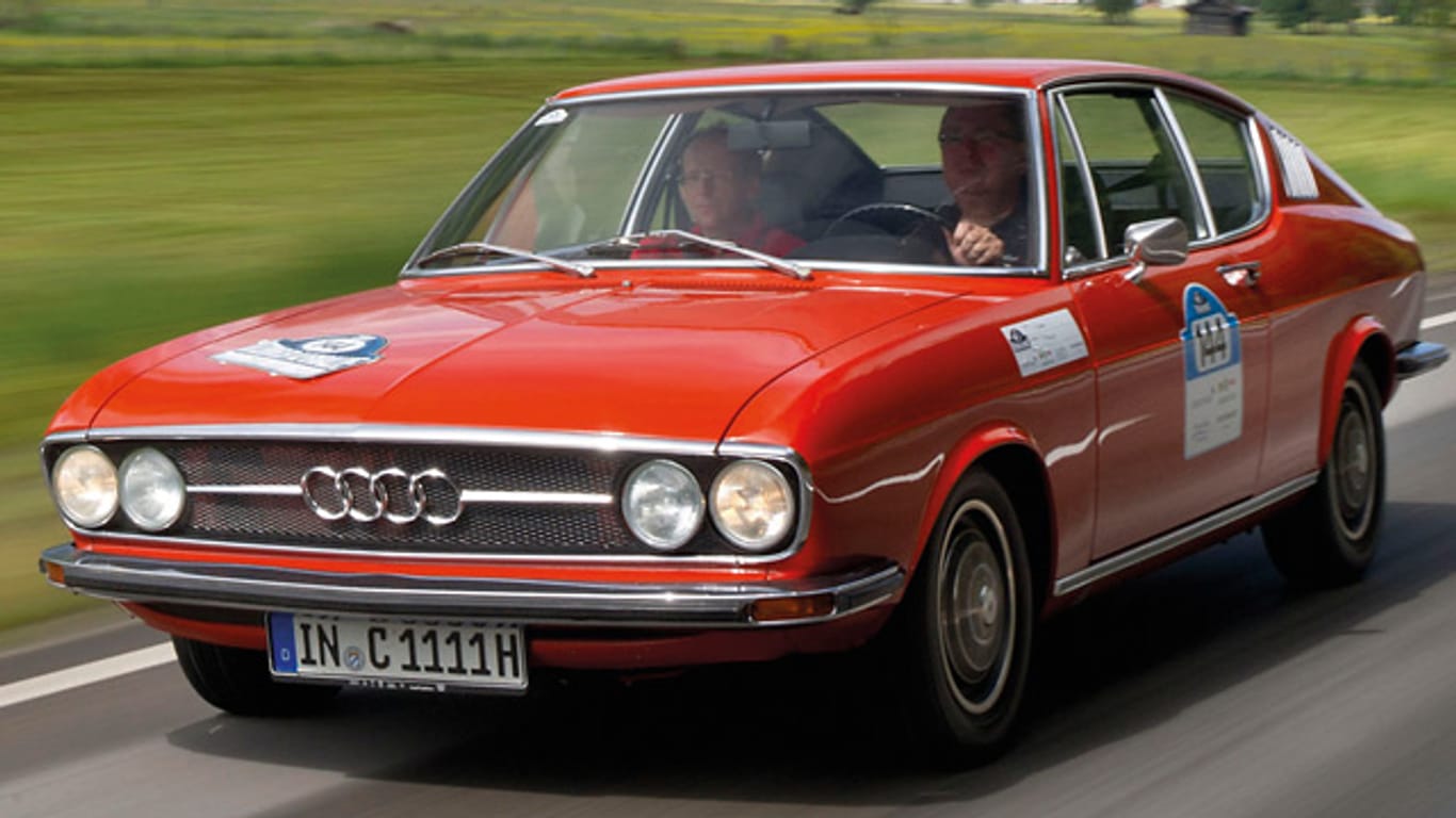 Der Audi 100 Coupé S hatte seine Markteinführung 1970.