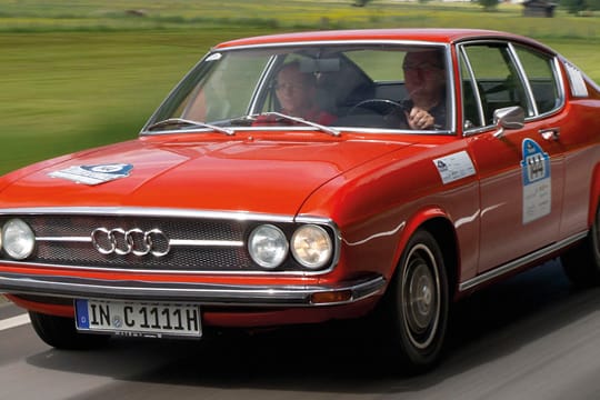 Der Audi 100 Coupé S hatte seine Markteinführung 1970.