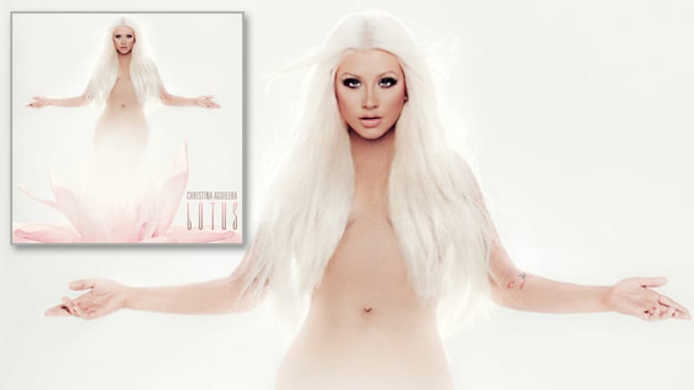 Christina Aguilera auf dem Cover ihres Albums "Lotus"