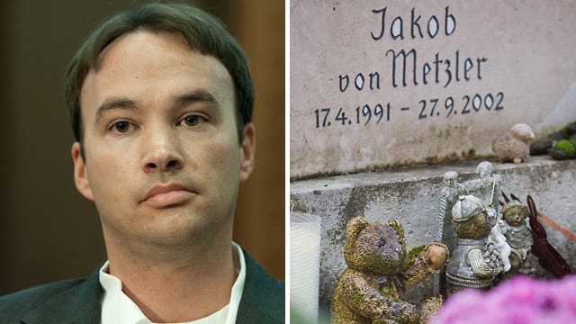 Der verurteilte Mörder von Jakob von Metzler, Magnus Gäfgen, erhält eine Entschädigung, weil ihm bei einem Verhör Folter angedroht wurde