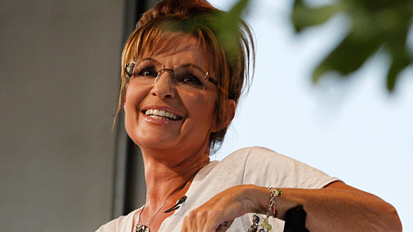 Ex-Politikerin Sarah Palin schreibt ein Fitness-Buch.