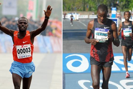 Limenih Getachew sah bis vor dem Ziel wie der sichere Sieger beim Köln-Marathon aus - doch dann verlor er die Orientierung.