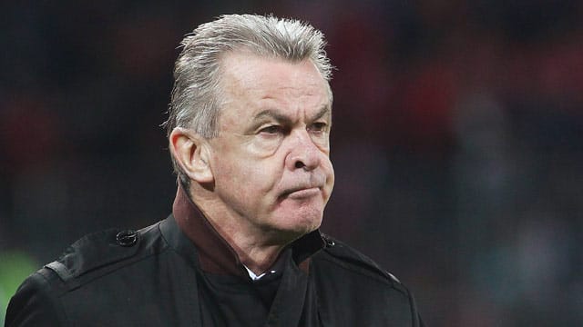 Will sich selbst den Stinkefinger gezeigt haben: Ottmar Hitzfeld