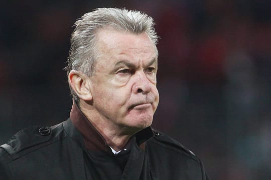 Will sich selbst den Stinkefinger gezeigt haben: Ottmar Hitzfeld