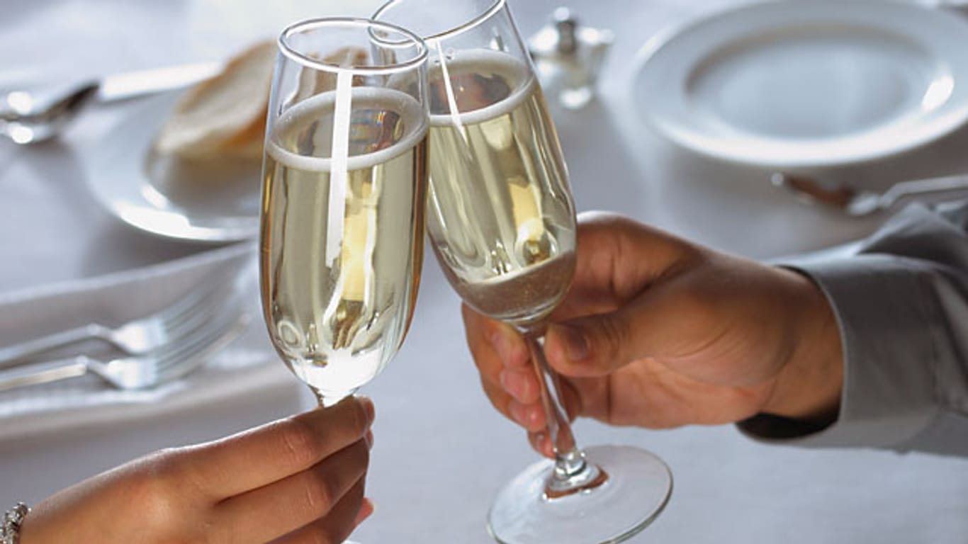 Test: Guter Champagner muss nicht teuer sein.
