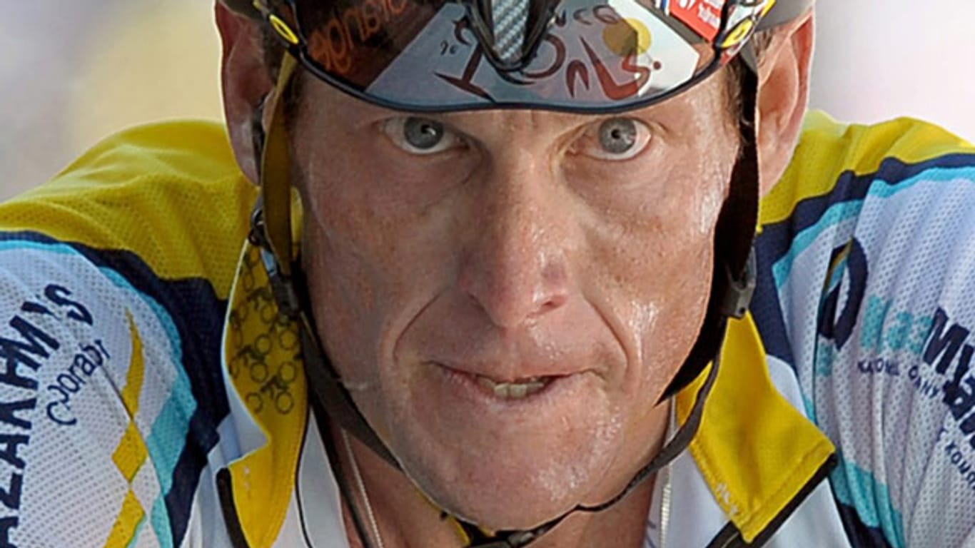 Blickt in eine ungewisse Zukunft: Lance Armstrong.