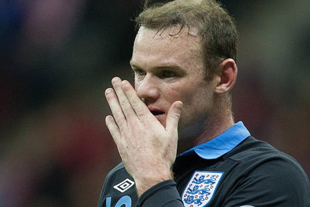 Wayne Rooney wirkte trotz seines Tores nicht so spritzig wie sonst.