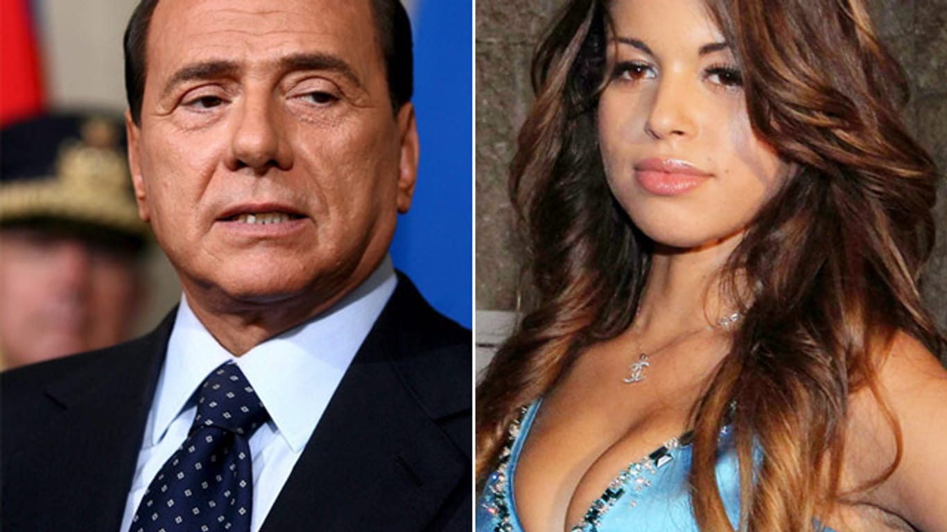 Silvio Berlusconi und Nachtclub-Tänzerin Ruby