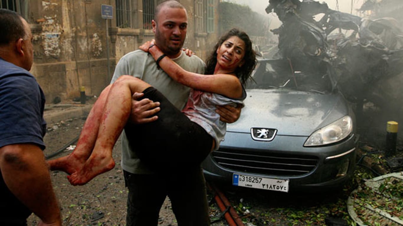 Libanon: Eine Autobombe hat zahlreiche Menschen getötet und etliche verletzt
