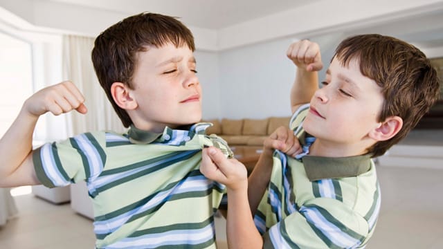 Sozialverhalten: Kinder müssen lernen, Konflikte mit Worten zu lösen.