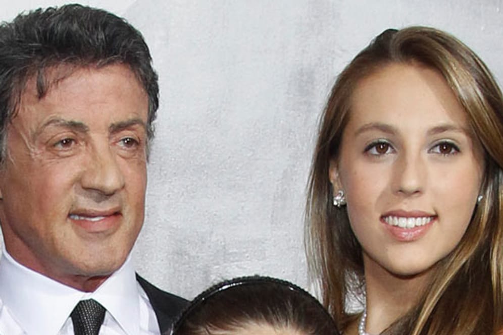 Sylvester Stallone und seine Tochter Sophia