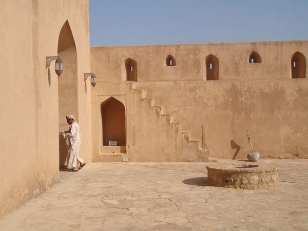 Oman: In der Festung von Jabrin - eine der schönsten des Landes.