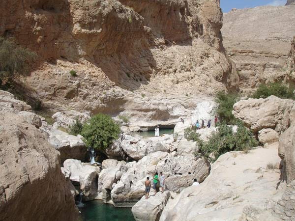 Für viele ist es das schönste Wadi des Landes: Wadi Bani Khalid.