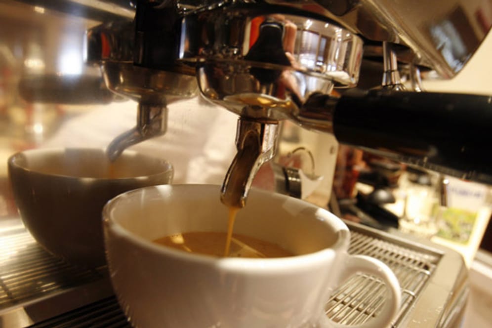 Espresso, Cappucino und Co. aus dem geleasten Kaffeautomaten.