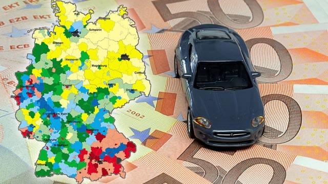 Kfz-Versicherung: Bei vielen Tarifen ändert sich die Regionalklasse