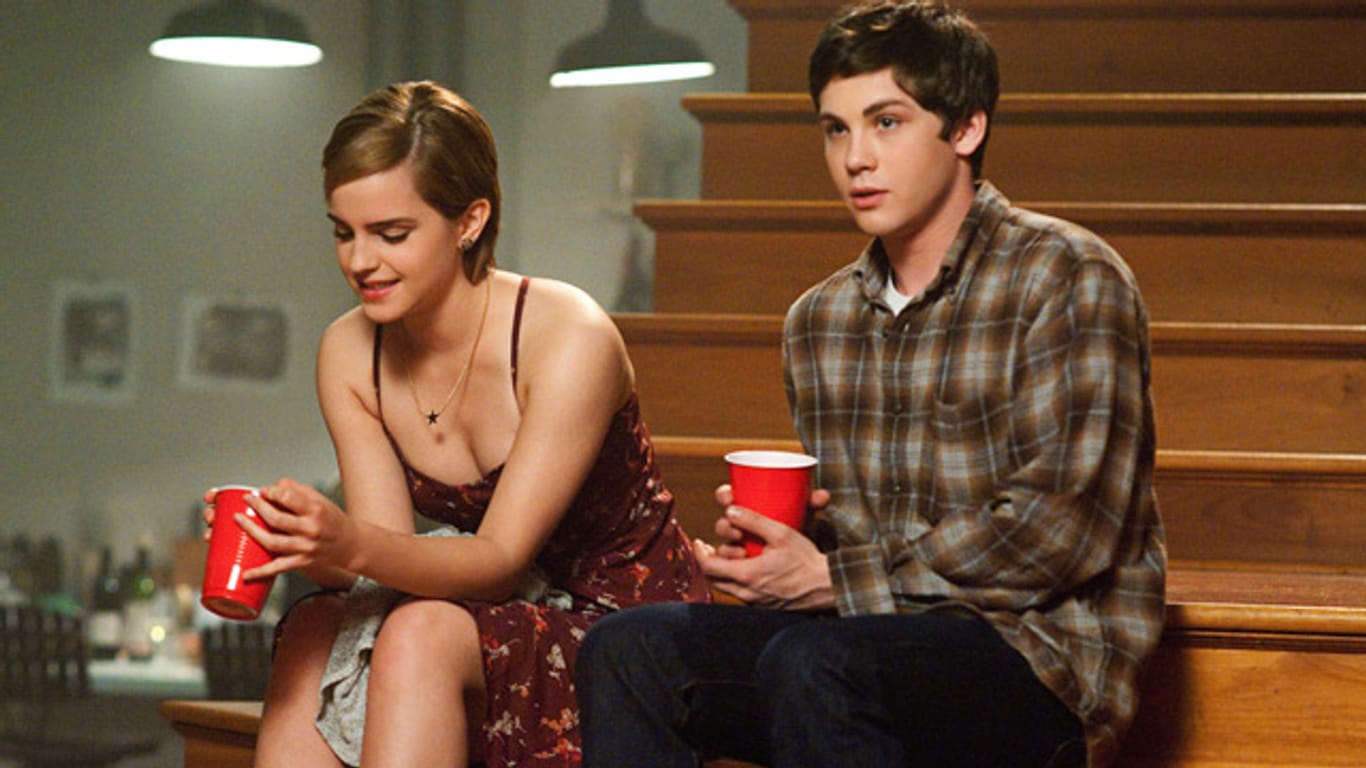 Emma Watson und Logan Lerman in "Vielleicht lieber morgen"