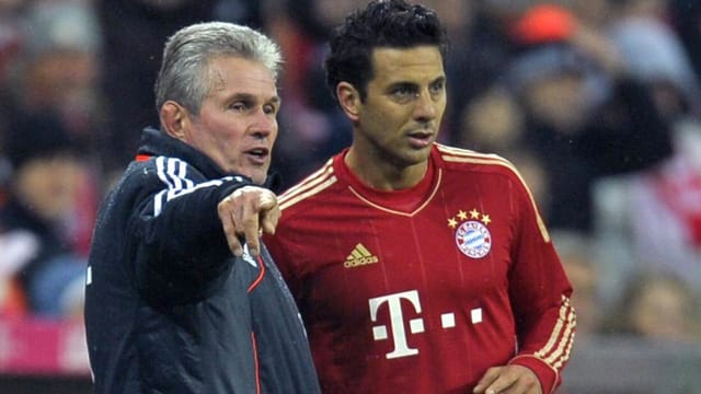 Bekommt Claudio Pizarro von Trainer Jupp Heynckes nach seinem Doppelpack im DFB-Pokal jetzt mehr Einsatzzeit beim FC Bayern? Bekommt Claudio Pizarro von Trainer Jupp Heynckes nach seinem Doppelpack im DFB-Pokal jetzt mehr Einsatzzeit beim FC Bayern?