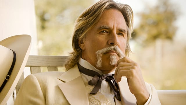 Don Johnson als Plantagenbesitzer Big Daddy Bennet in "Django Unchained".