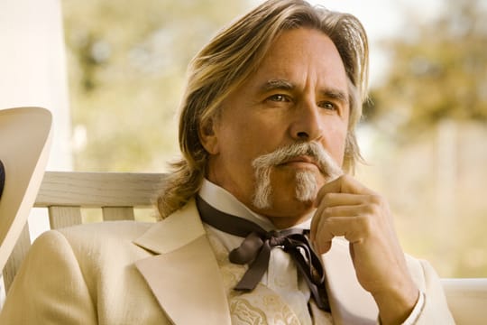 Don Johnson als Plantagenbesitzer Big Daddy Bennet in "Django Unchained".