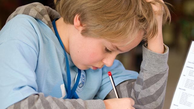 Mathematik-Genie: Der zehnjährige Wenzel Grüß aus Bad Iburg nimmt an der Kopfrechen-WM für Kinder teil.