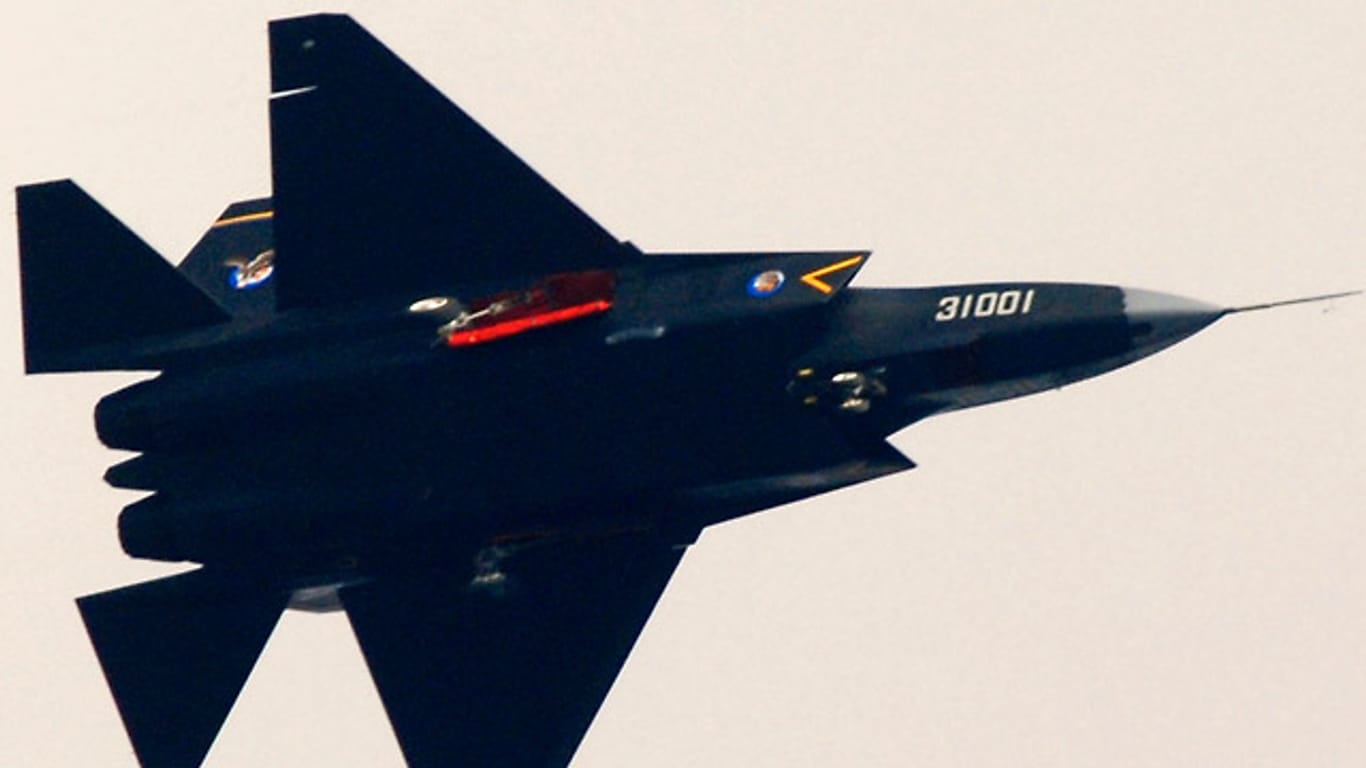 J-31-Kampfjet: Das Stealth-Kampfflugzeug ist Chinas zweiter Tarnkappen-Jet.