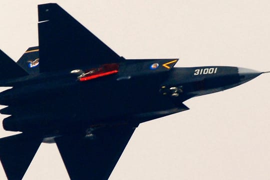 J-31-Kampfjet: Das Stealth-Kampfflugzeug ist Chinas zweiter Tarnkappen-Jet.