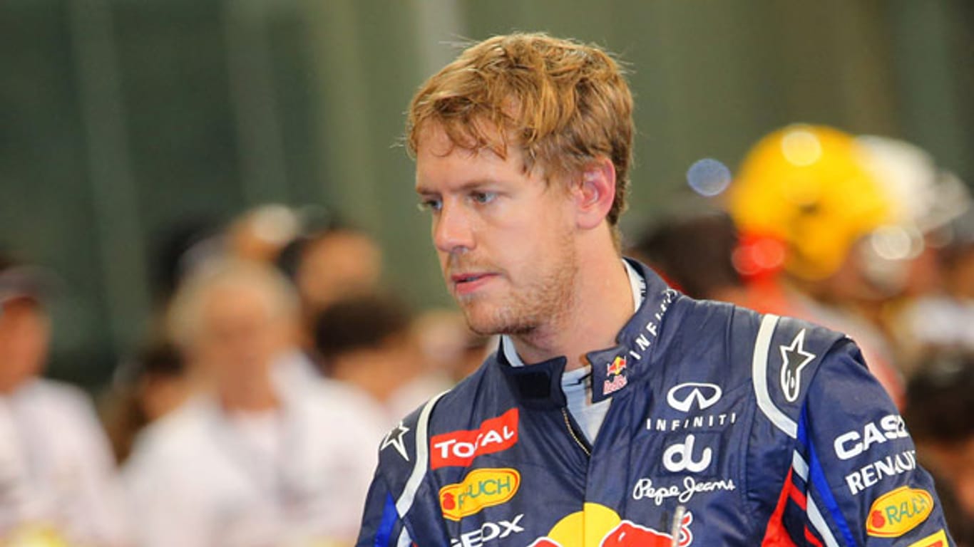Rückschlag für Sebastian Vettel im Kampf um die WM-Krone.