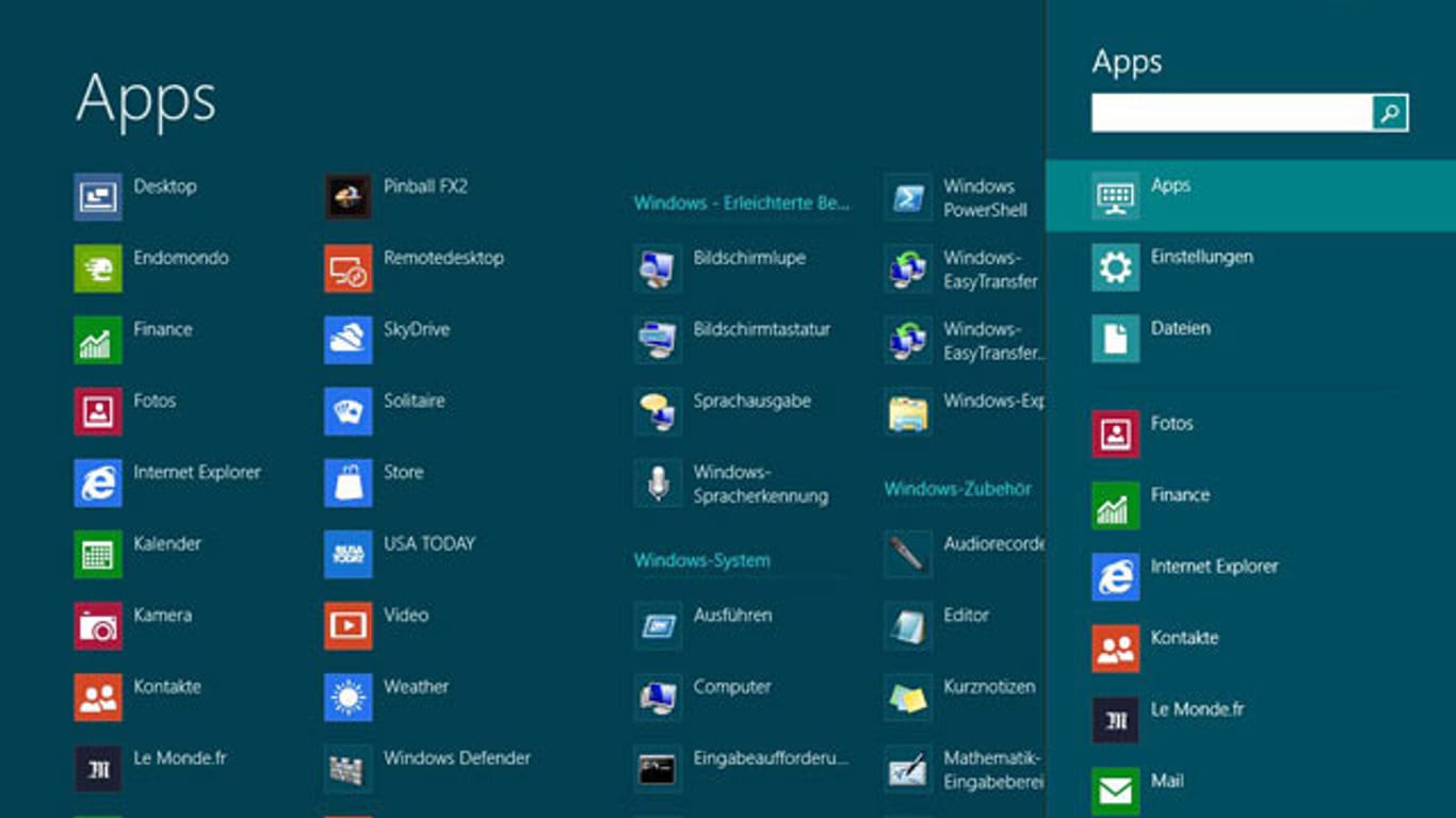 Microsoft hat Windows 8 eine Reihe neuer Tastenkürzel spendiert.