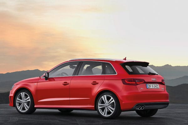 Der neue Audi A3 Sportback ist ab kommendem März zu haben.