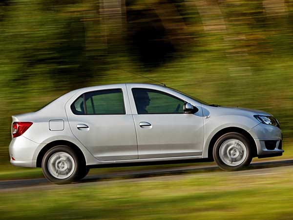 Ebenfalls neu ist der Dacia Logan. Alle drei Modelle von Dacia kommen 2013.