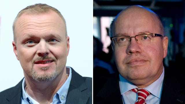 So jung kommen sie nicht mehr zusammen - schon gar nicht in Raabs Show: Entertainer Stefan Raab (links) und Peter Altmaier