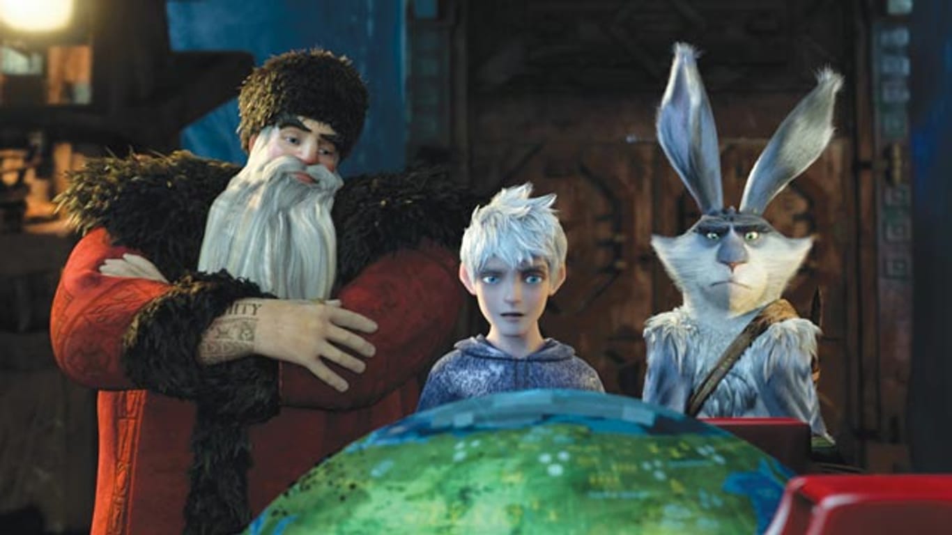 Weihnachtsmann, Jack Frost und Osterhase sind "Die Hüter des Lichts".