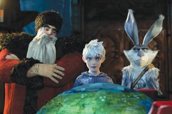 Weihnachtsmann, Jack Frost und Osterhase sind "Die Hüter des Lichts".