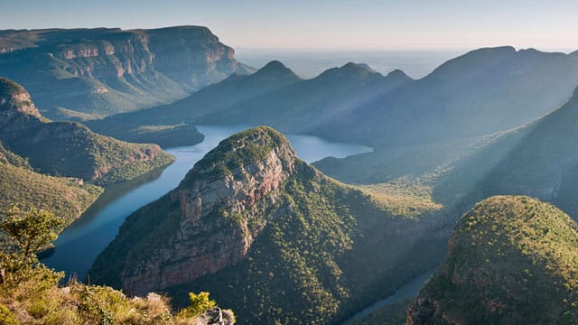 Faszinierende Lichtspiele im Blyde River Canyon.