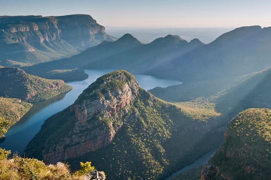 Faszinierende Lichtspiele im Blyde River Canyon.