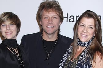 Jon Bon Jovi, Tochter Stephanie Rose (li.), Ehefrau Dorothea Hurley