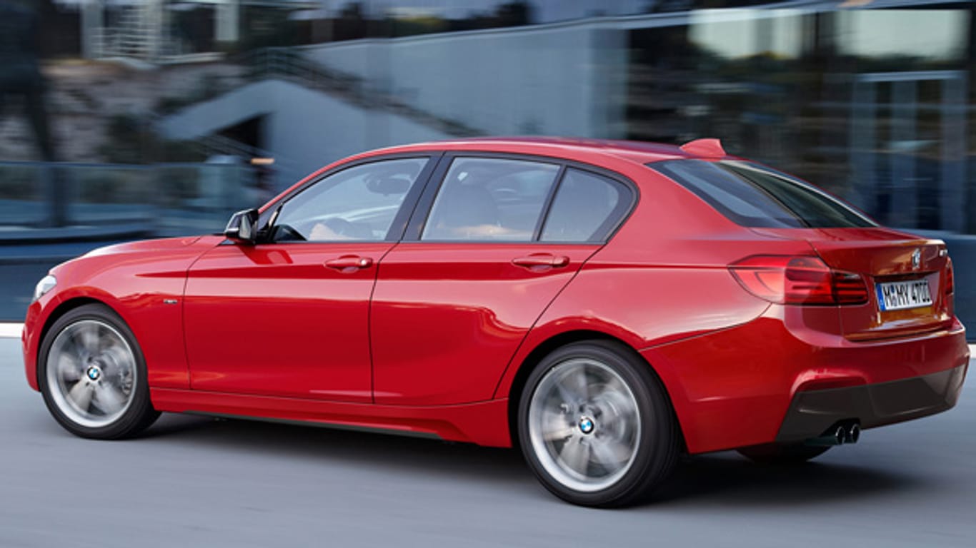 So könnte der BMW 1er in der Stufenheck-Variante aussehen