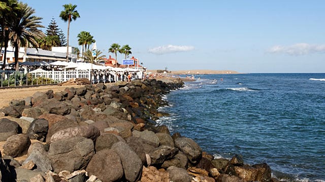 Der Strand Maspalomas auf Gran Canaria