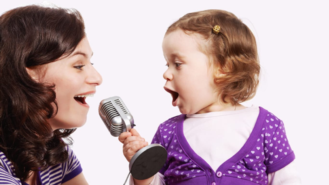 Kinderlieder fördern die Kleinen in ihrer Entwicklung.