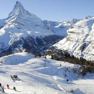 Zermatt - ein Paradies für Skifahrer.